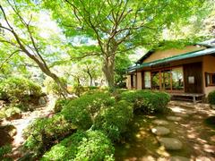 日本庭園と書院