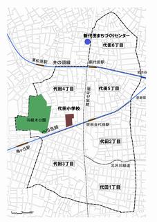 代田区域図