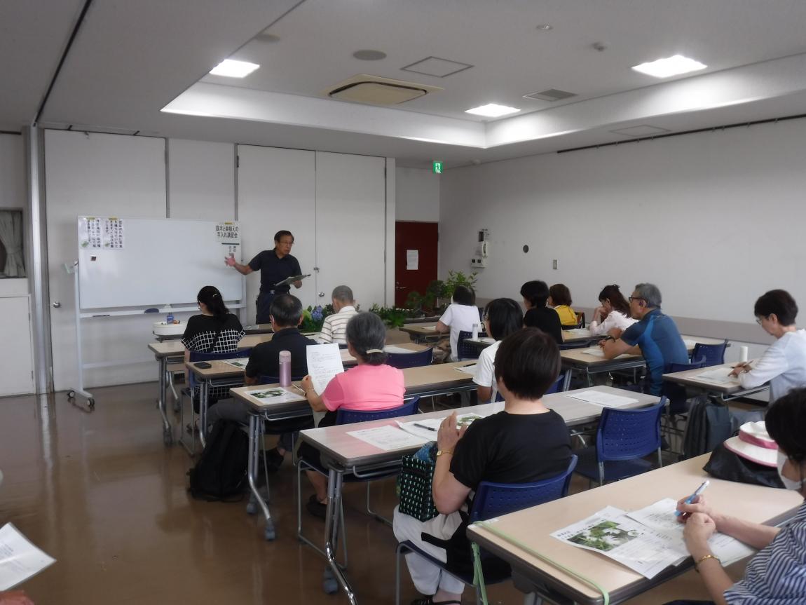講習会の様子（桜丘会場）