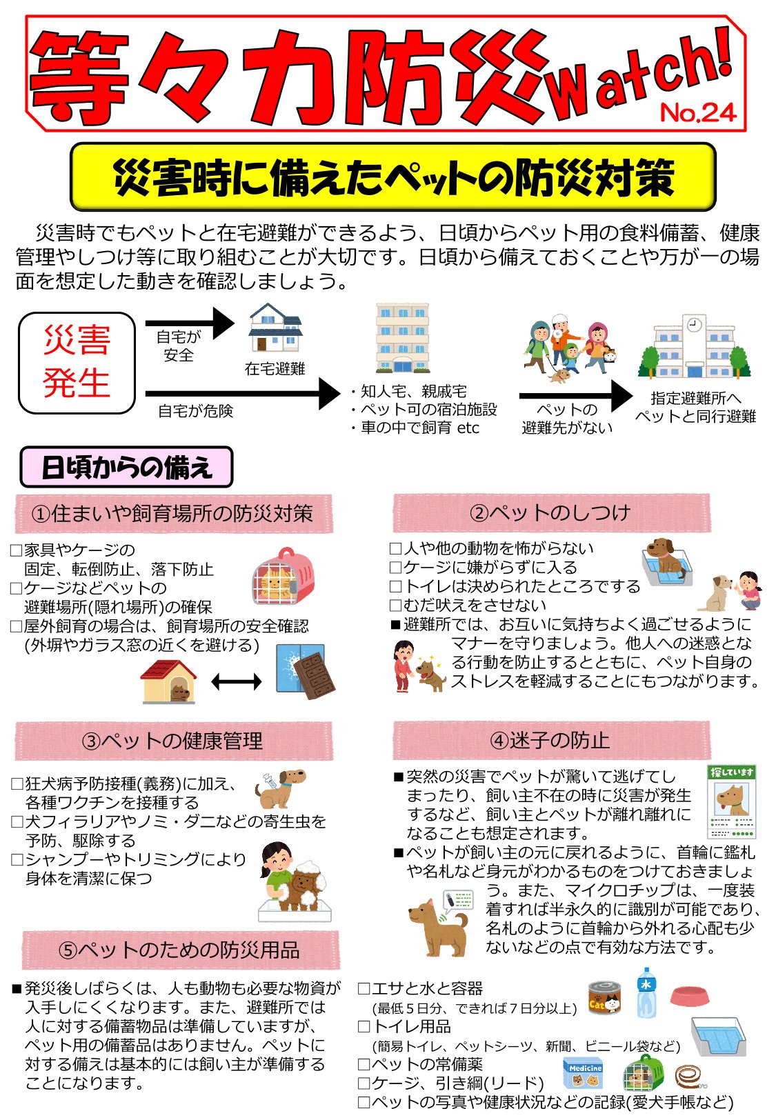 等々力防災Watch!No.24表面