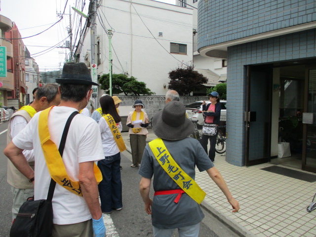 上野毛町会の様子
