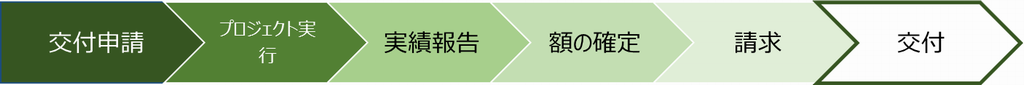 採択後交付までの流れ
