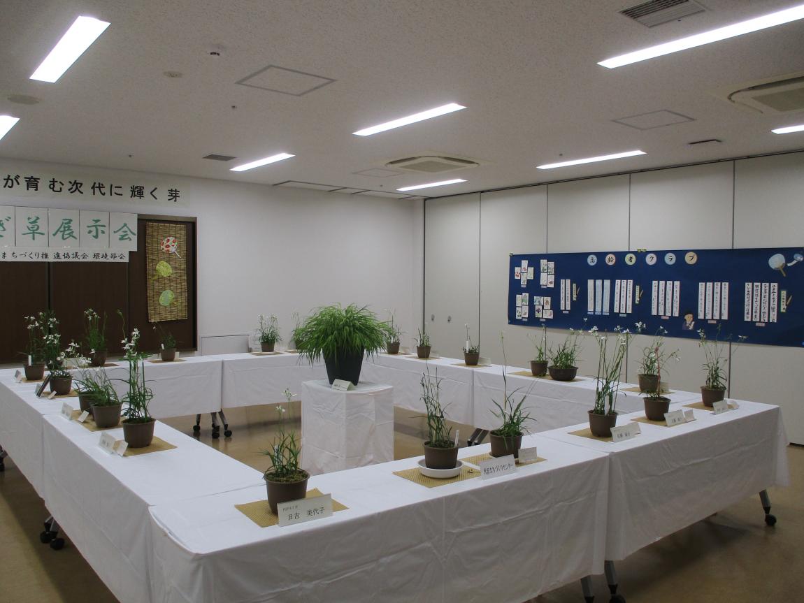 昨年の展示会の様子