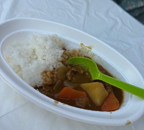 カレーの実食