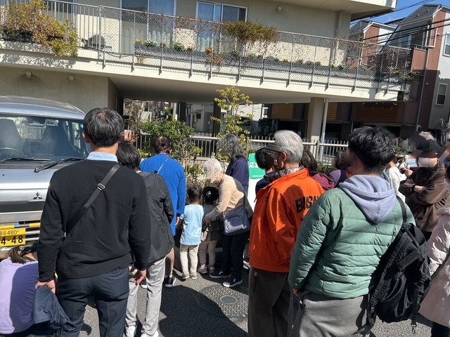 応急給水栓の見学