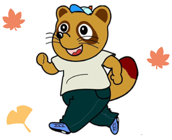 歩くたぬき