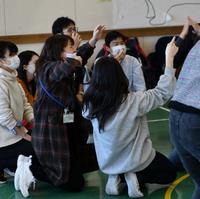 職員研修のアイスブレイクの様子