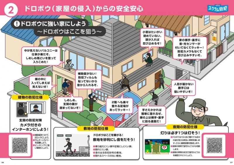 世田谷区スクラム防犯ガイドブック6,7