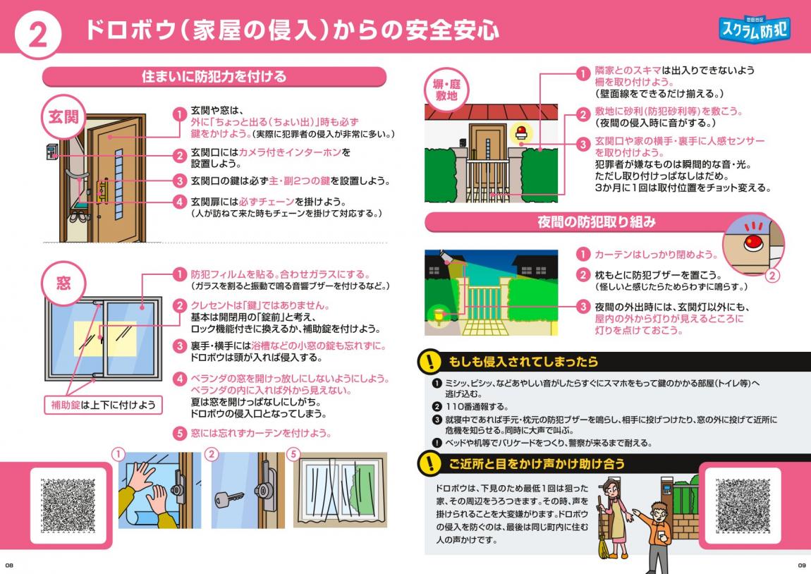 世田谷区スクラム防犯ガイドブック89