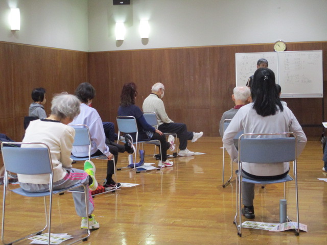 上野毛地区健康講座1