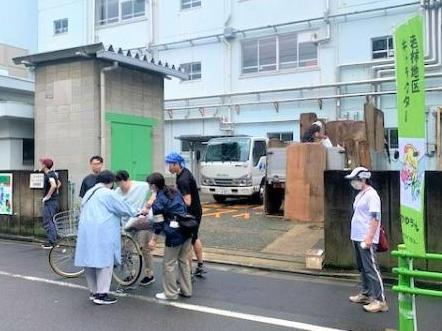 R6古着古布回収の様子