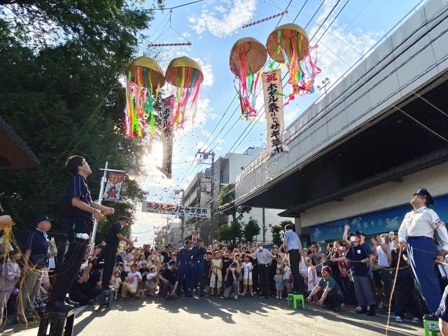 せたがやホタル祭りとサギ草市