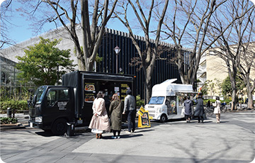 キッチンカーの写真