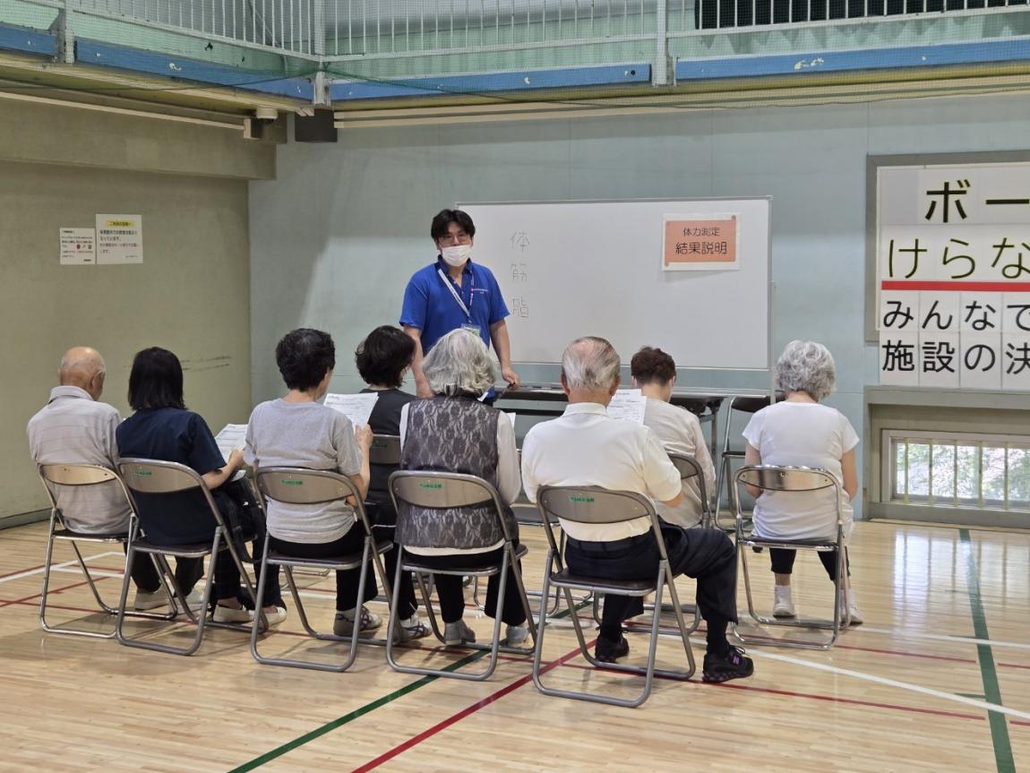 運動指導員からのフィードバック