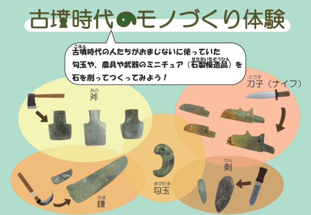 古墳時代のモノづくり体験