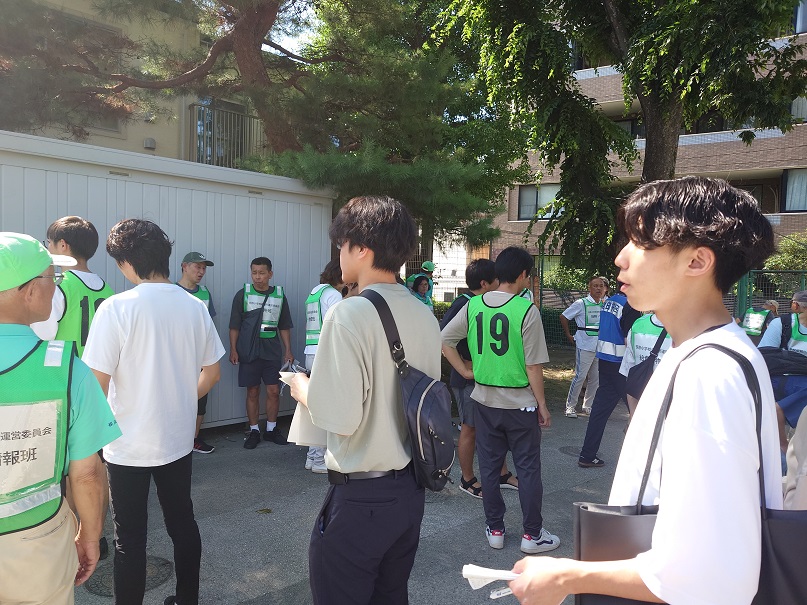 笹原小学校避難所運営訓練