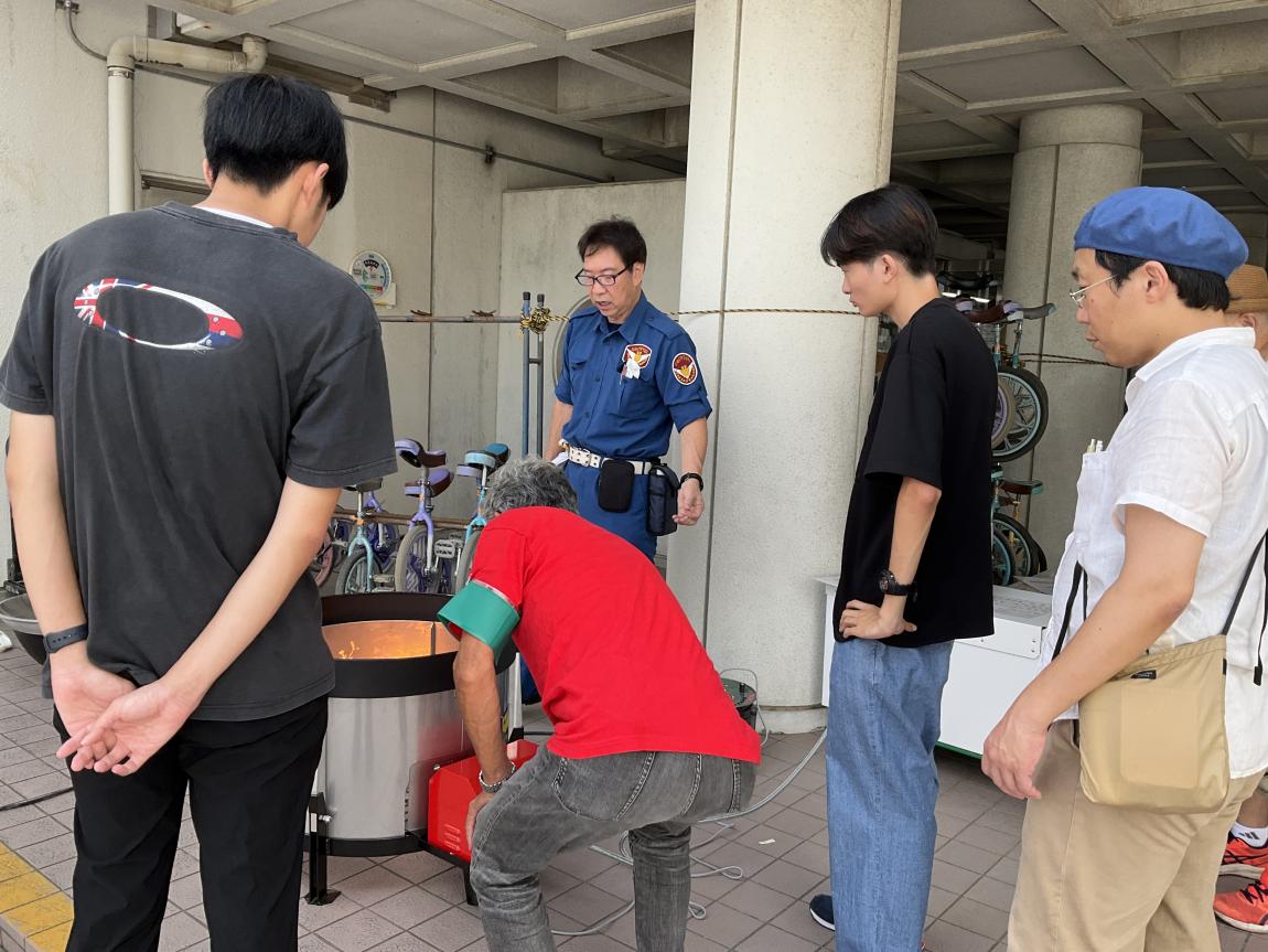 池尻小学校避難所運営訓練