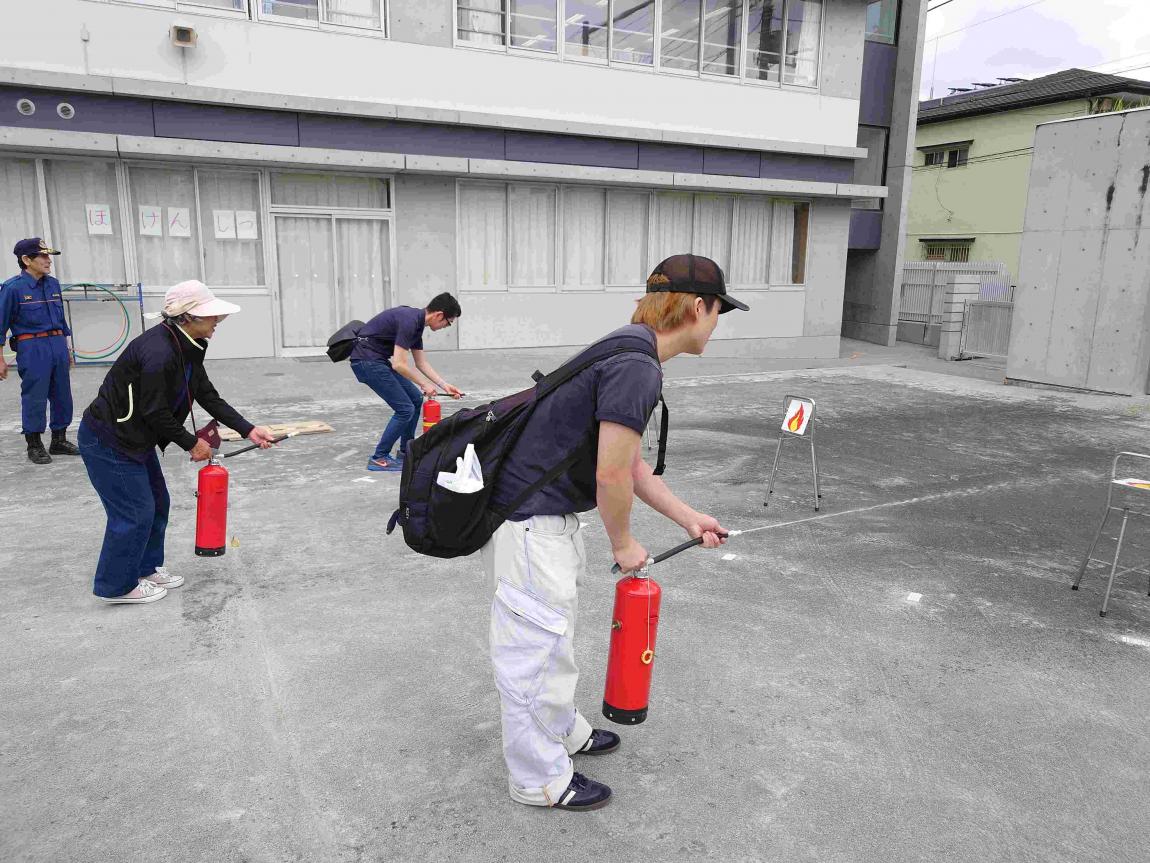 消火器訓練