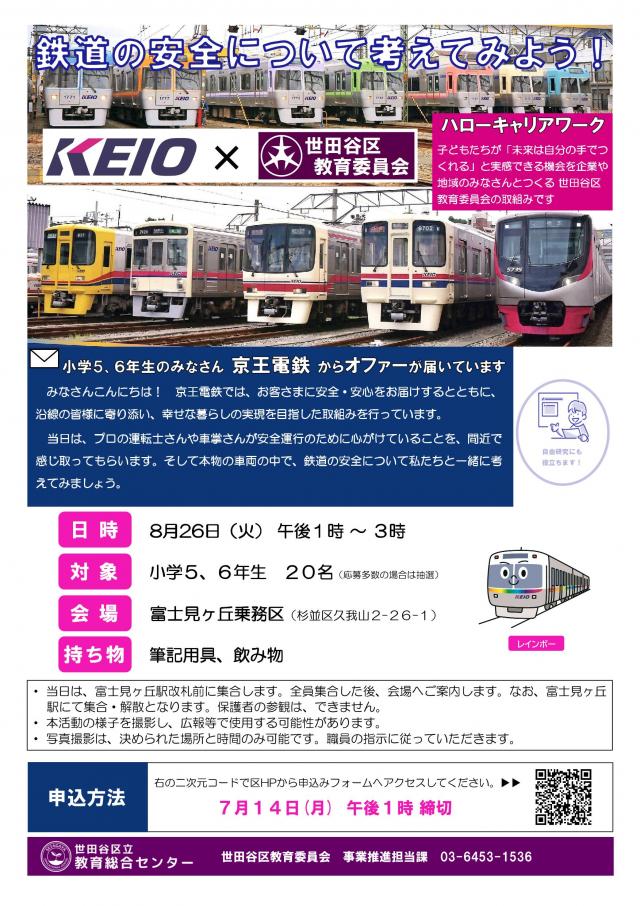 京王電鉄チラシ