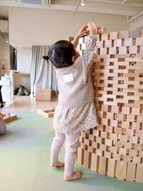 大きなタワーの制作画像