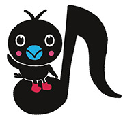 烏山地域キャラクター「からぴょん」のイラスト