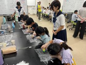 スーパーサイエンス教室の様子