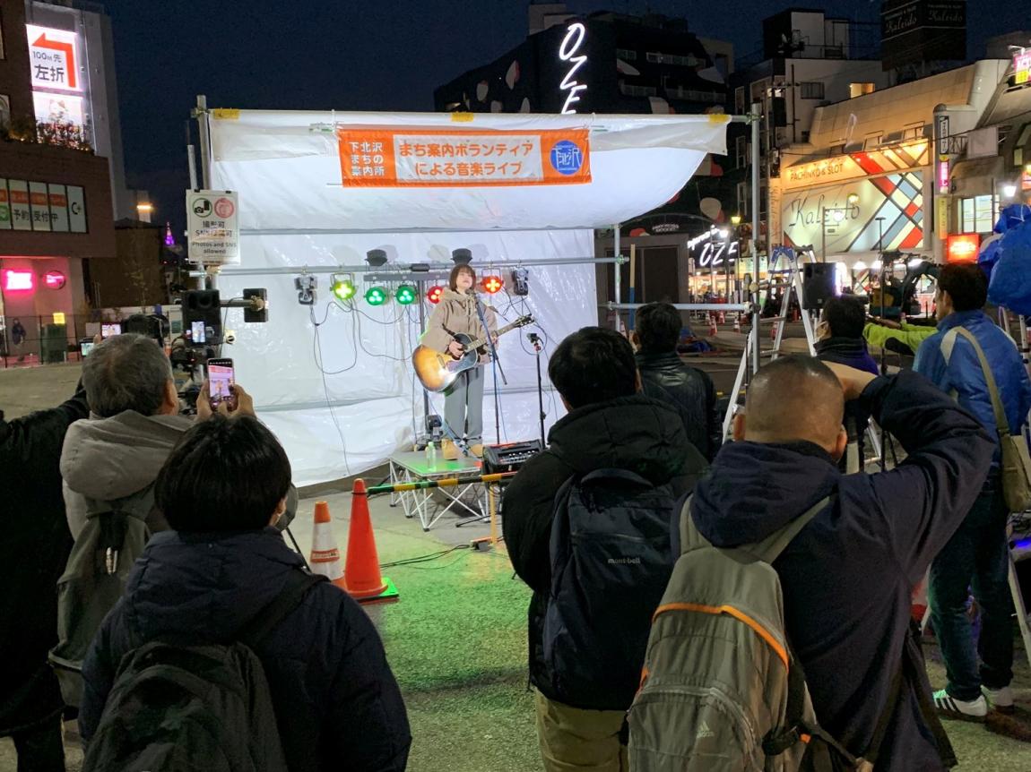 音楽ライブの様子