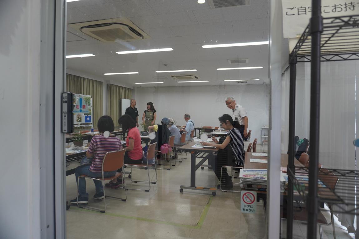 参加者のさぎ草の講評