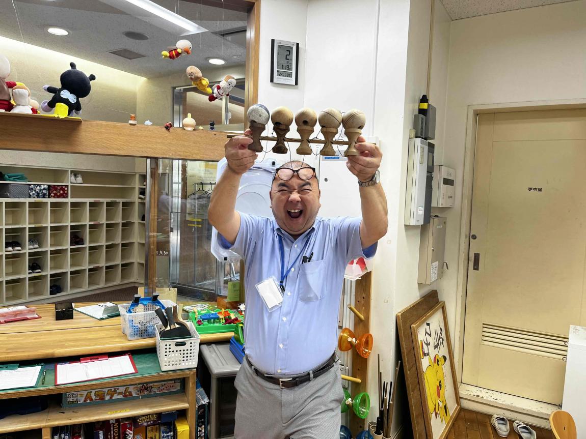 5連けん玉成功