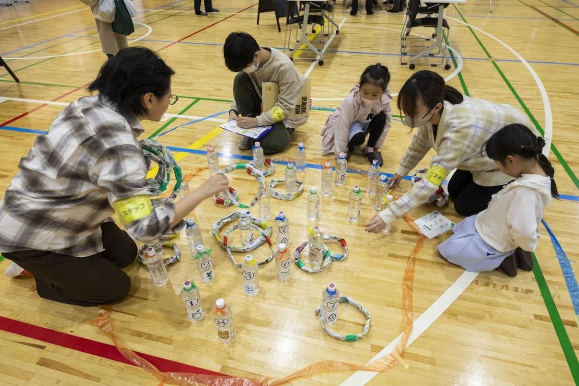エコわなげクイズ
