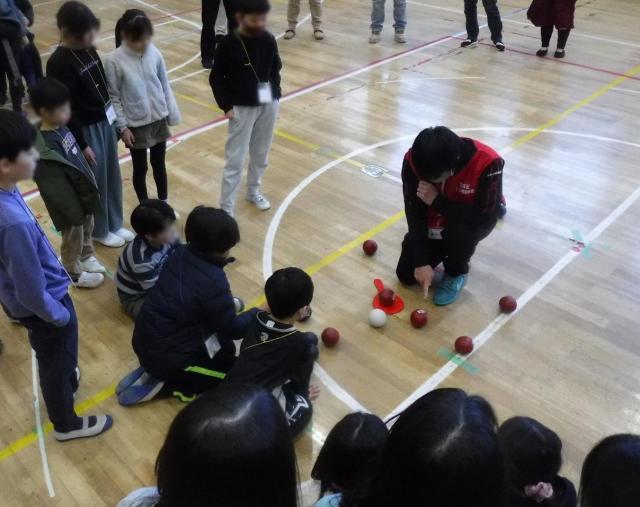 第3回ボッチャ大会の様子