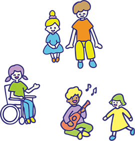 子どもたちのイラスト