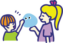 子どもたちのイラスト