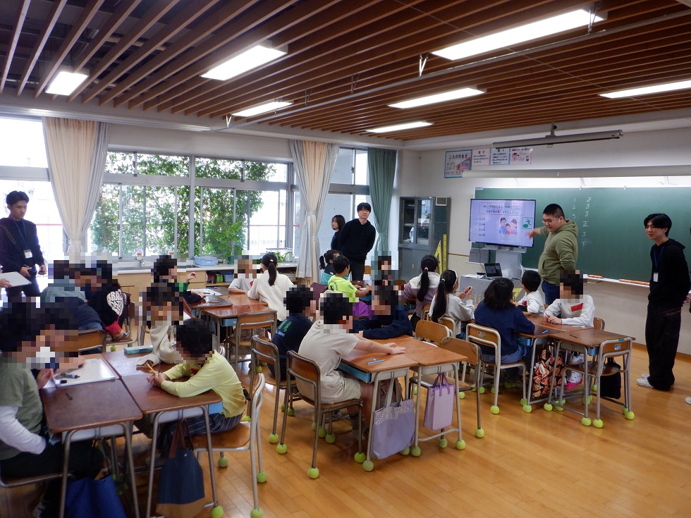 防災クイズの様子1