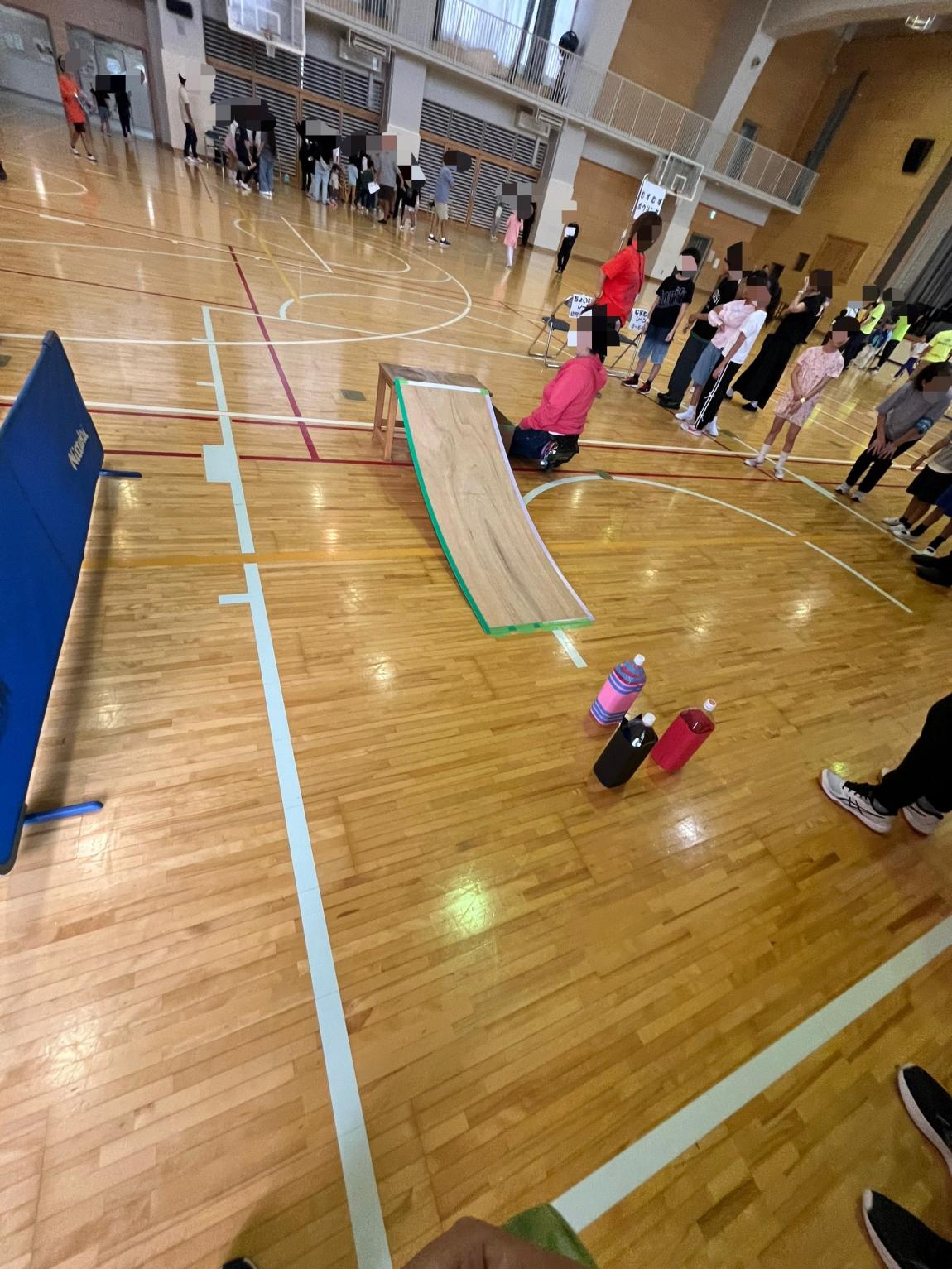 梅丘スポーツスタンプラリーの様子2