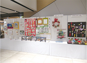 作品展の様子の写真