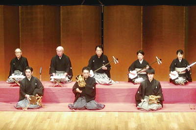 世田谷区民文化祭「邦楽大会」の写真