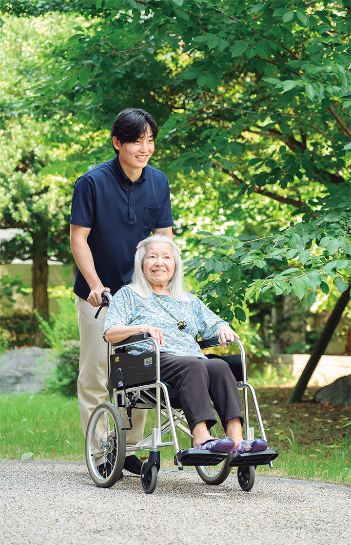特別養護老人ホームフォーライフ桃郷(北烏山7-8-11)にて撮影した写真