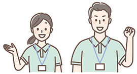 ケアマネジャーのイラスト