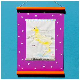 STEAM教育講座「(4)描き初め」