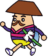 上町地区キャラクター 代官ホタルン