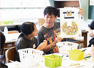 ワークショップの様子の写真