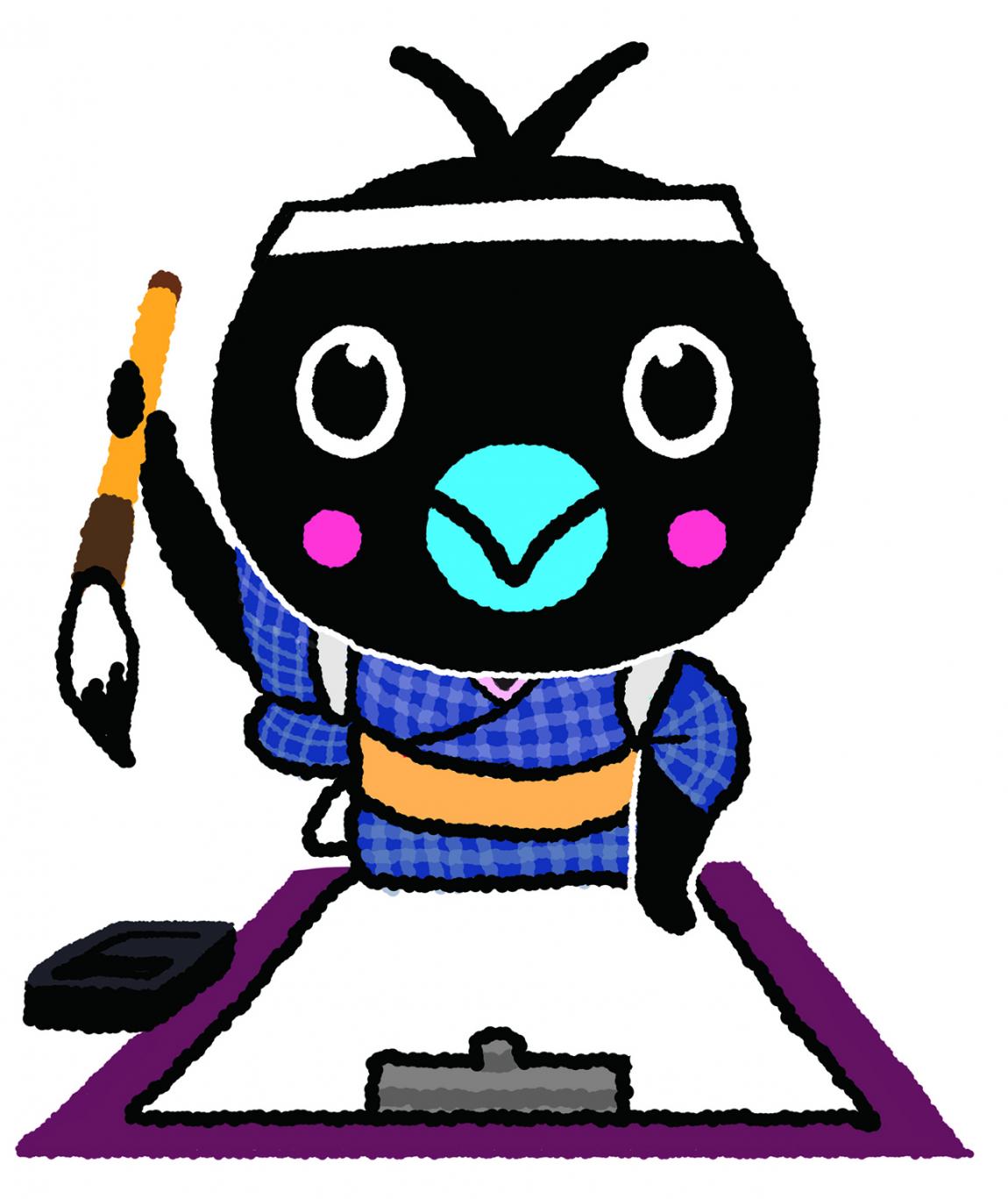 書道からぴょん