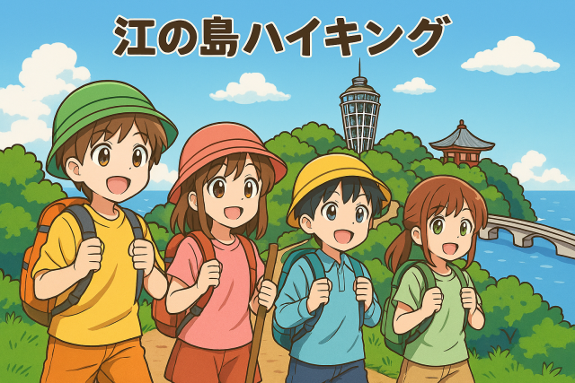 江の島ハイキング