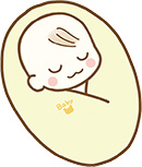 赤ちゃんのイラスト