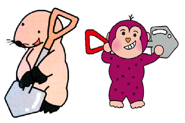 とどもぐくんととどざるくん