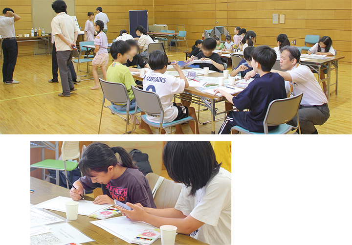 ワークショップの様子の写真