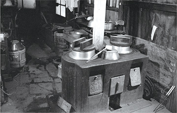 昭和初めの台所の写真