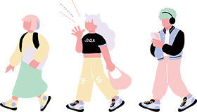 若者のイラスト