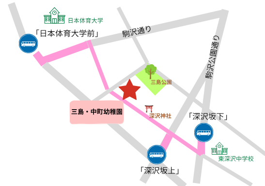 三島・中町地図